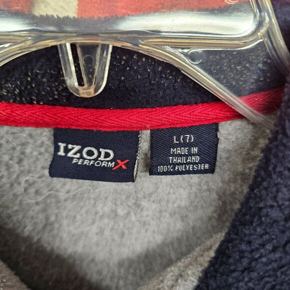 Lot Of 6 Boy's Size 6-7 Tops Quarter Zip Sweater Vest and Polo Sweaters Y2K - Picture 7 of 9